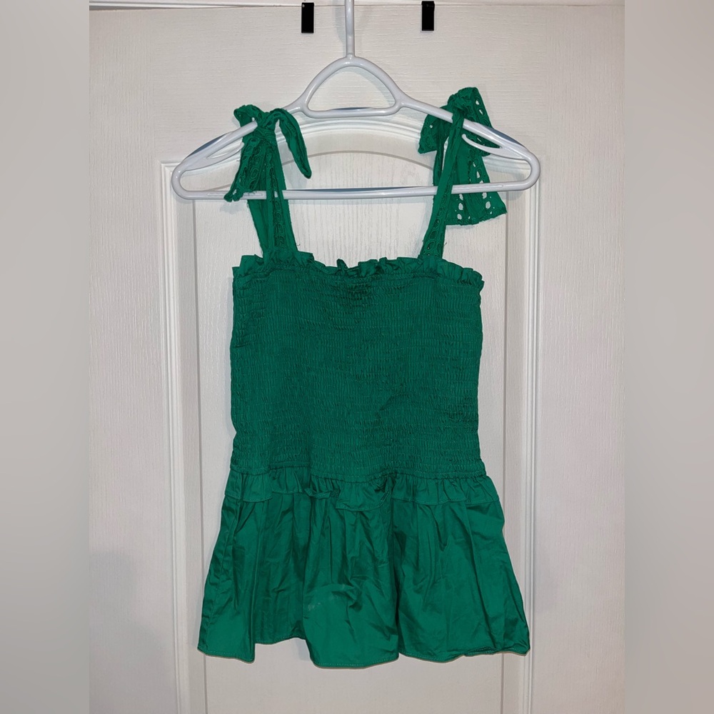 Vine & Love Emerald Sleeveless Top